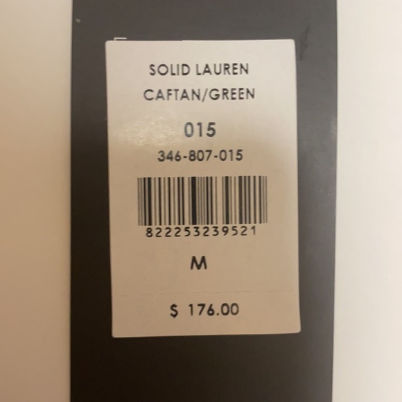 ViX Paula Hermanny Solid Lauren Green Caftan NWT SZ M - Picture 11 of 11